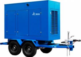 АД-360С-Т400-1РМ5 ПРОФ на прицепе с АВР